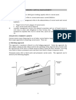 Working Capital Management NOTES