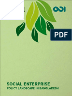 Social Enterprise Policy Landscape in Bangladesh