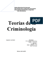 Teorías criminológicas y su aplicación en Venezuela