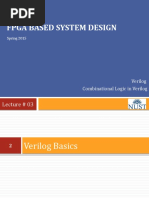 EE-307 Fpga Based System Design: Lecture # 03