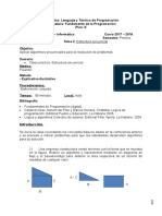 Algoritmos secuenciales para la resolución de problemas