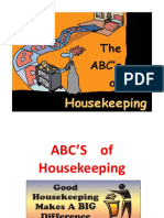 ABC'S of Housekeeping