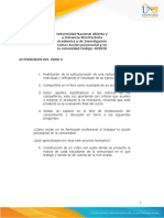 Acción psicosocial y comunitaria UNAD