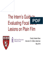 The Intern's Guide To Evaluating Focal Bone Lesions On Plain Film