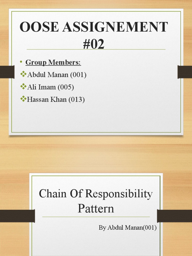 Command Pattern in Software Design | PDF | Class (Computer Programming ...