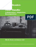 Wim Wenders and Peter Handke_ Collaboration, Adaptation, Recomposition ( PDFDrive )