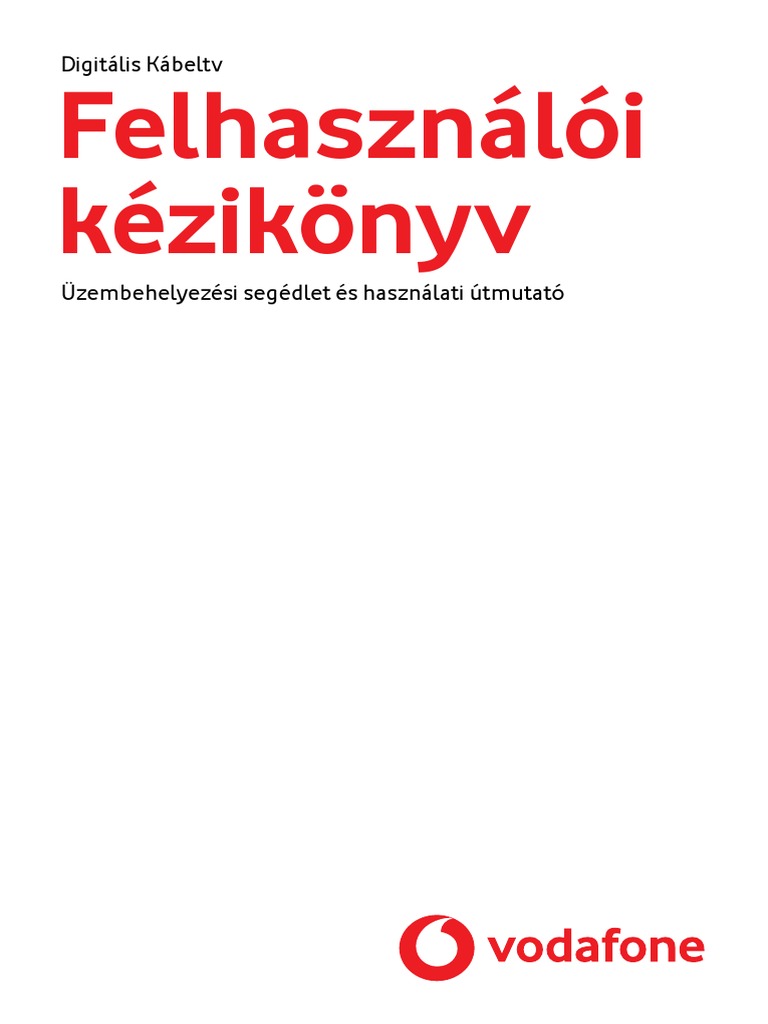 Upc Digital Felhasznaloi Kezikonyv | PDF