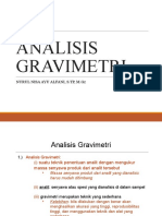 Pertemuan 5 - Analisis Gravimetri