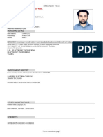 Curriculum Vitae: Please Save As PDF Document, Not Word