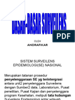 Dasar Dasar Surveilans