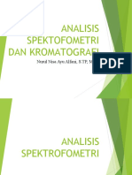 Pertemuan 7 - Analisis Spektrofometri Dan Kromatografi