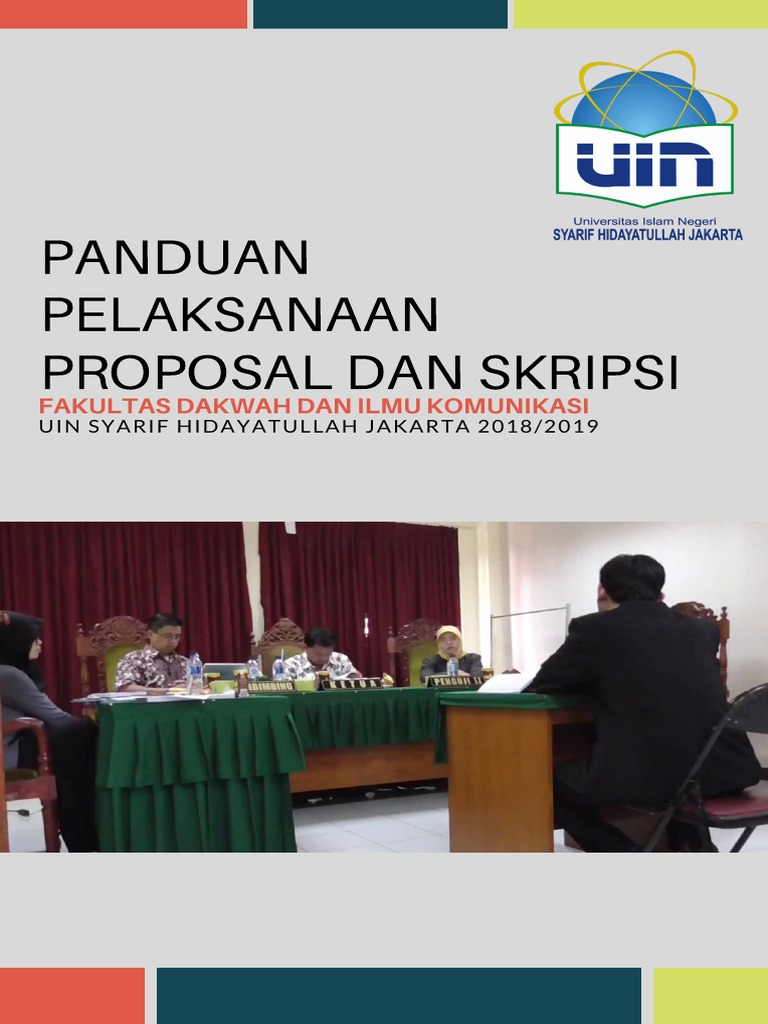 Panduan Skripsi UIN Jakarta 2018/2019 | PDF