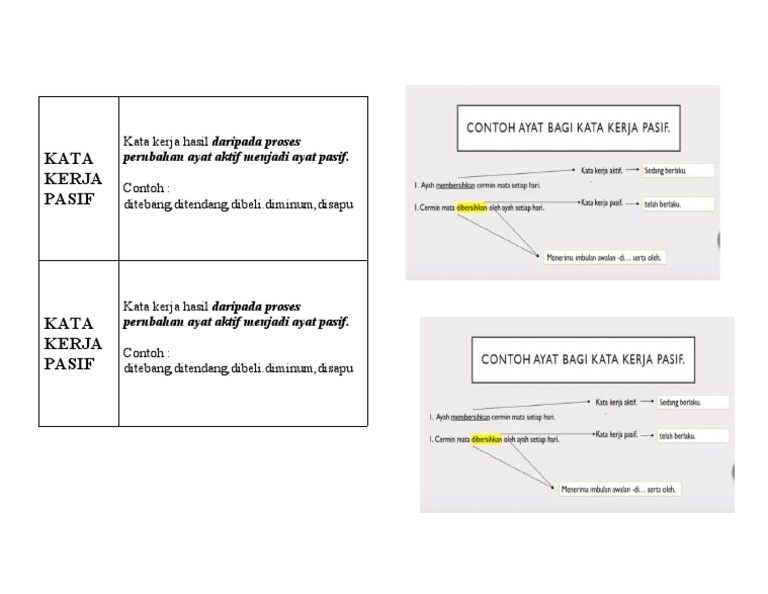 Kata Kerja Pasif Pdf