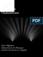 Cours D'optique Ondulatoire - PR Driss Mgharaz