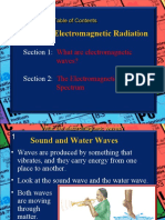 Chapter: Electromagnetic Radiation: Section 1