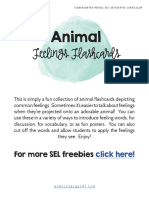 Feelings Flashcards: Animal