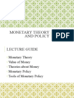 Monetary Theory and Policy: Created By: Darlene N. Catipay