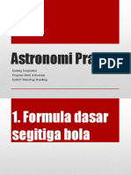 Astronomi Praktis Endang Soegiartini (Itb)
