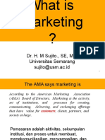 01. WHAT IS MARKETING