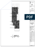 Roof Plan: Scale 1:100