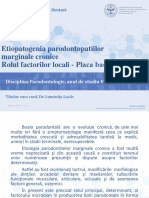 Etiopatogenia - Rolul PDM