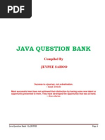 Java Question Bank: Compiled by Jeypee Sahoo