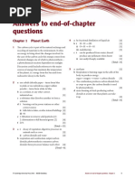 Cambridge IGCSE Chemistry Coursebook Answers