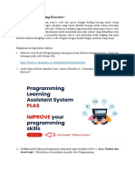 Panduan Programming Learning Assistant System - PLAS - Java