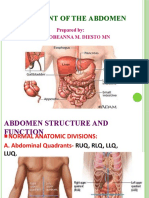 Assessment of Abdomen