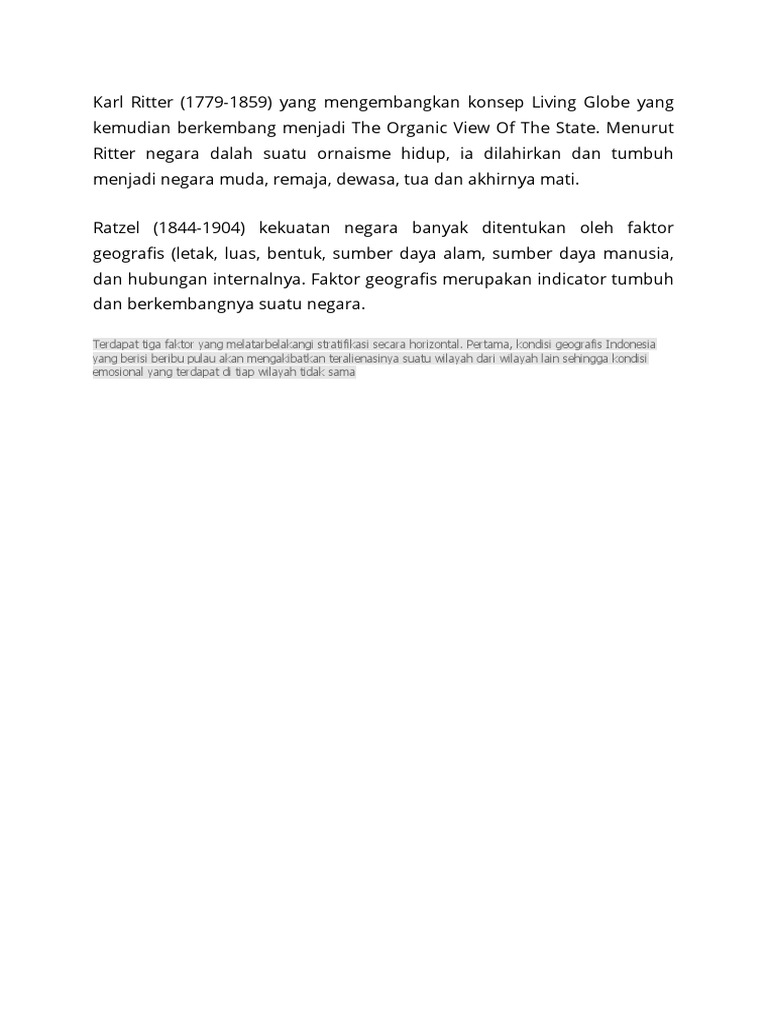 Karl Ritter | PDF | Ilmu Sosial | Sejarah