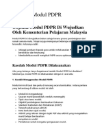 Modul PDPR