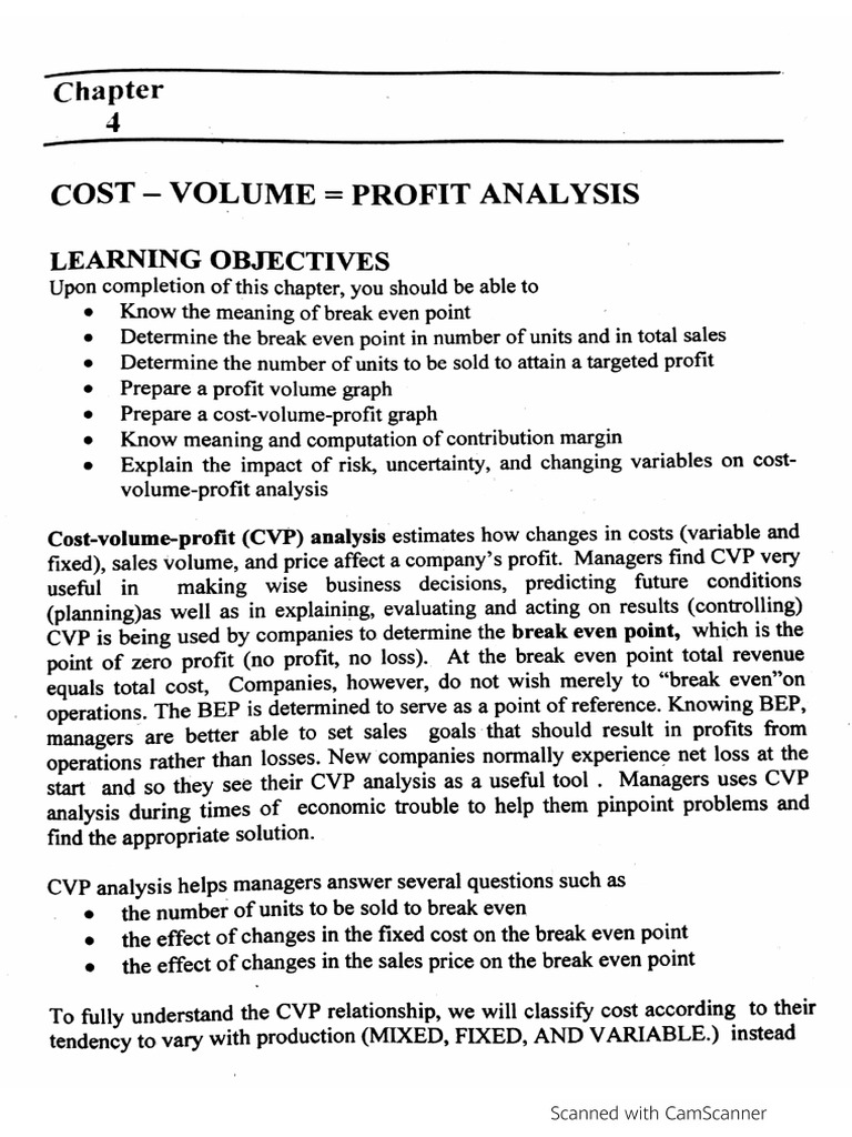 CVP | PDF