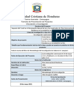 Proyecto Clase Metodología de La Investigación