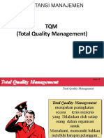 Akuntansi Manajemen: TQM (Total Quality Management)