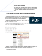 Cara Membobol Password Wifi