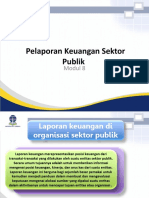 Modul 8 - Pelaporan Keuangan Sektor Publik