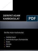 Derifat Asam Karboksilat