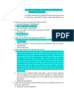 Preguntas Tecnicas Para Proceso de Selección