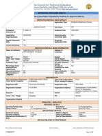 All India Council For Technical Education: INSTITUTION DETAILS (Information Uploaded by Institute For Approval 2020-21)