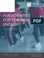 TESOL RESOURCES Fun Activities for Teaching English