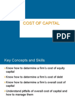 Cost of Capital