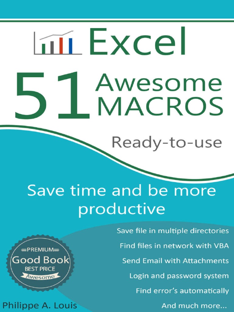 Awesome Macros - Save Time | PDF | Microsoft Excel | Visual Basic For ...