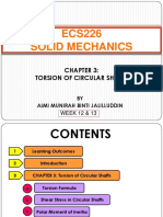 ECS226 - Chapter 3 Torsion of Circular Shaft (1)