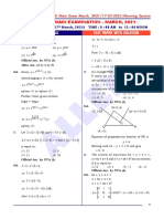 1703 Mathematics Paper With Ans Sol Morning