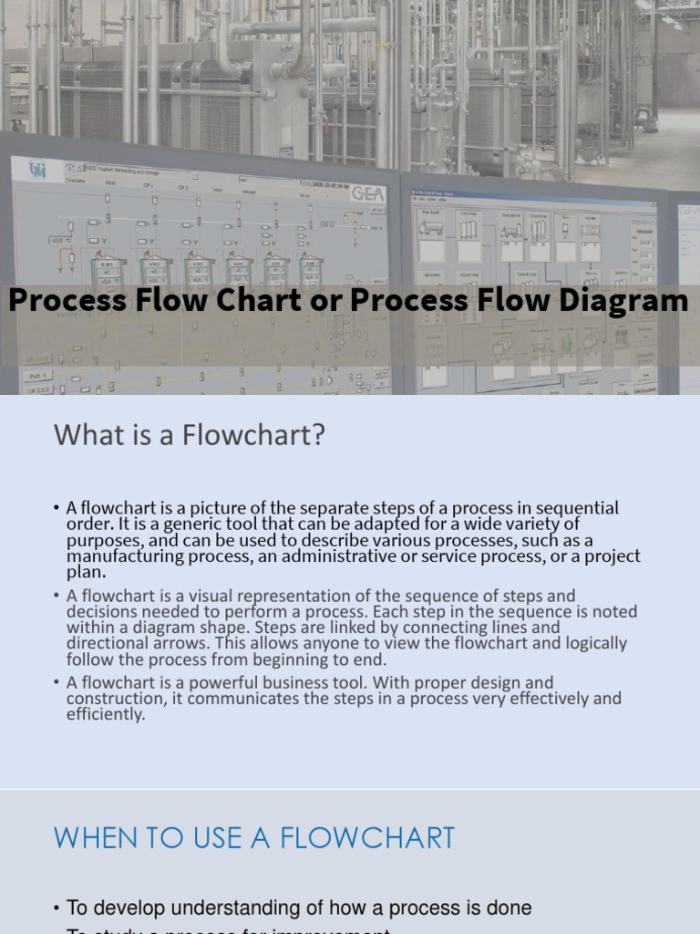 Process Flow Chart or Process Flow Diagram | Download Free PDF | Nature