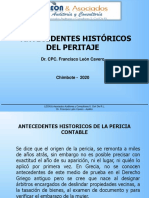 Antecedentes Historicos Del Peritaje