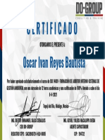 Certificate for Oscar Ivan Reyes Bautista for _ISO 14001- FORMACIÓN DE AUD..._ (1)