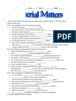 Material Matters (25!5!2004)