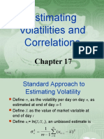 Estimating Volatilities and Correlations