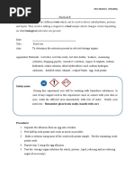 Practical: The Test For Carbon Dioxide in Exhaled Air | PDF